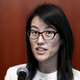 Ellen Pao speaks to the media after losing her high profile gender discrimination lawsuit against venture capital firm Kleiner, Perkins, Caufield and Byers in San Francisco, California March 27, 2015.